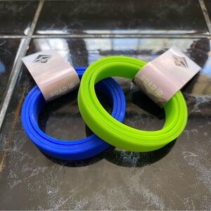 RoadID Stretch Bands Women - Set of Blue and Green